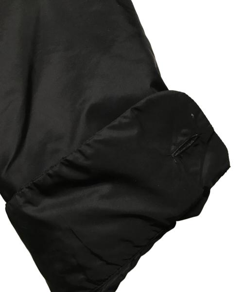 PRADA（プラダ）PRADA (プラダ) Re-Nylon Shirt（リナイロン シャツ） リナイロン中綿シャツジャケット ブラック サイズ:Mの古着・服飾アイテム