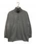 CODE A（コードエー）の古着「half zip sweat mini dress/ハーフジップスウェットミニドレス」｜グレー