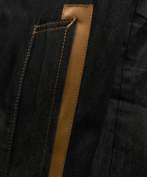 MACKINTOSH（マッキントッシュ）MACKINTOSH (マッキントッシュ) コットンデニム ステンカラーコート インディゴ サイズ:40の古着・服飾アイテム