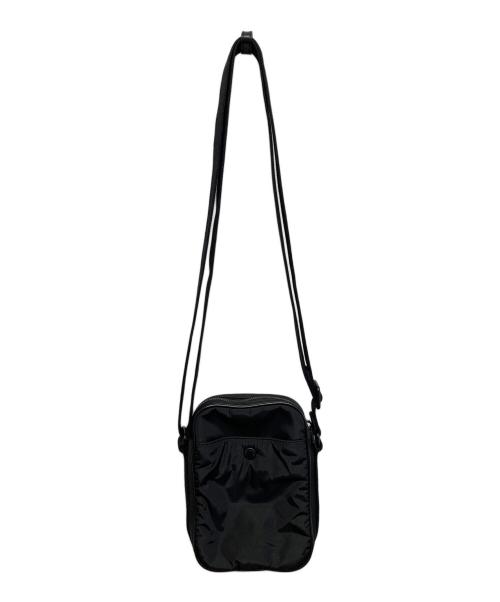 Saint Laurent Paris（サンローランパリ）Saint Laurent Paris (サンローランパリ) レザー切替ショルダーバッグ フォンポーチ ブラックの古着・服飾アイテム