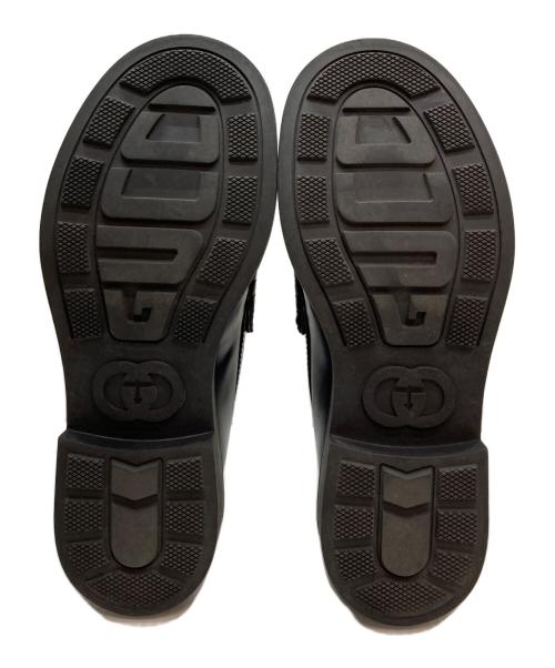 GUCCI（グッチ）GUCCI (グッチ) ホースビットローファー ブラック サイズ:UK6の古着・服飾アイテム