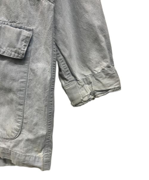 POLO RALPH LAUREN（ポロ・ラルフローレン）POLO RALPH LAUREN (ポロ・ラルフローレン) フデットデニムパーカー スカイブルー サイズ:Sの古着・服飾アイテム