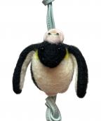 LOEWEロエベ）の古着「Baby Penguin Charm(ベビー ペンギン チャーム)」｜ブラック×ホワイト