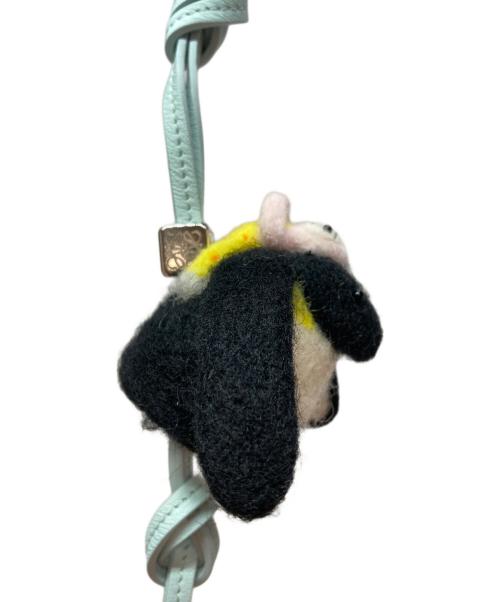 LOEWE（ロエベ）LOEWE (ロエベ) Baby Penguin Charm(ベビー ペンギン チャーム) ブラック×ホワイトの古着・服飾アイテム