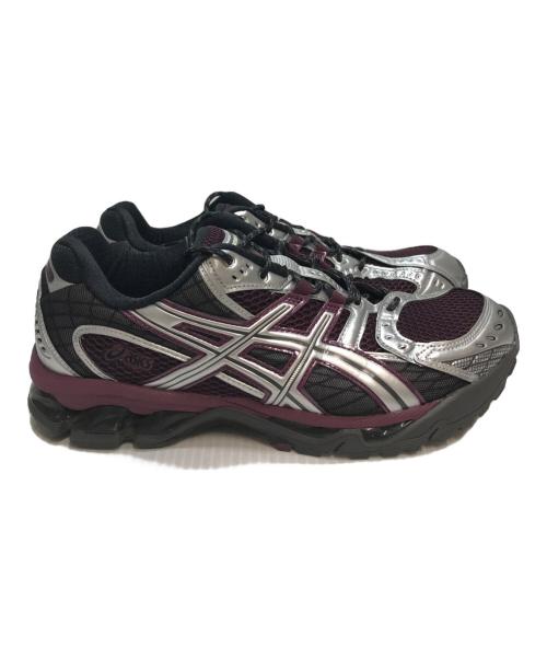 asics（アシックス）asics (アシックス) GEL-NIMBUS（ゲル ニンバス） 10.1 パープル×シルバー サイズ:27cmの古着・服飾アイテム