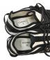 中古・古着 CHANEL　 (シャネル) レザー×ファブリック スニーカー ブラック×ホワイト サイズ:38：90000円