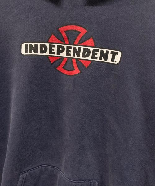 NHS（エヌエイチエス）NHS (エヌエイチエス) アイアンクロスプリントパーカー ネイビー サイズ:XLの古着・服飾アイテム