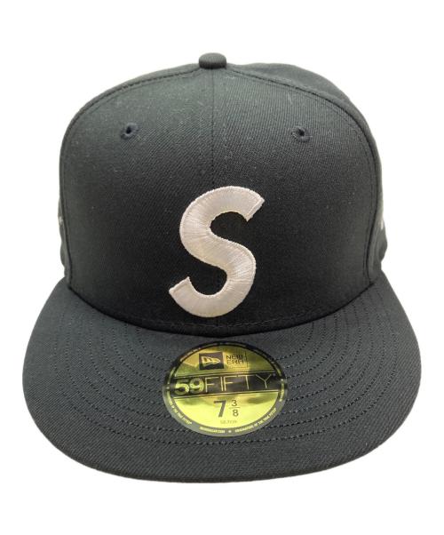 SUPREME（シュプリーム）Supreme (シュプリーム) New Era (ニューエラ) Sロゴキャップ ブラック サイズ:７3/8の古着・服飾アイテム