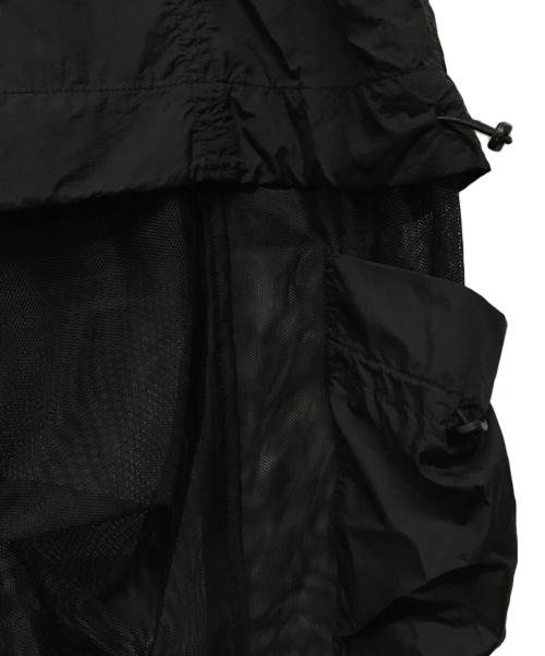 BASECALM（ベースカーム）BASECALM (ベースカーム) Organdy Combo Pants「オーガンジー・コンボ・パンツ」 カーゴパンツ ブラック サイズ:1 未使用品の古着・服飾アイテム