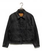 LEVI'S PReMIUM×EDIFICEリーバイス プレミアム×エディフィス）の古着「30th 別注 Type 1 Trucker Jacket（トラッカージャケット）」｜ブラック