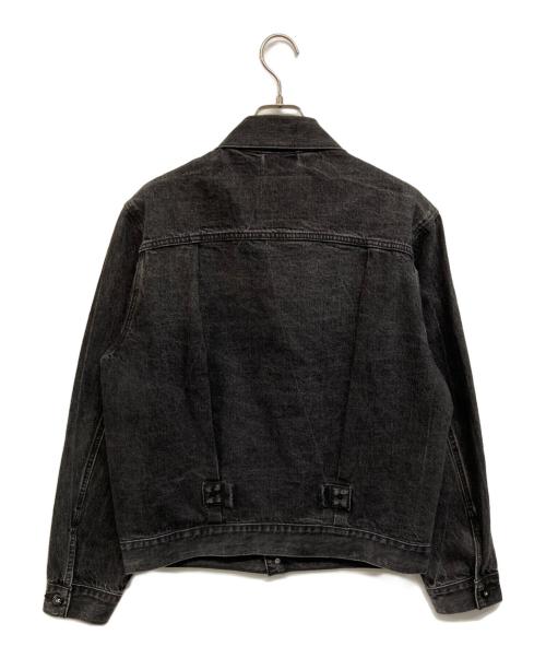 LEVI'S PReMIUM（リーバイス プレミアム）LEVI'S PReMIUM (リーバイス プレミアム) EDIFICE (エディフィス) 30th 別注 Type 1 Trucker Jacket（トラッカージャケット） ブラック サイズ:Sの古着・服飾アイテム