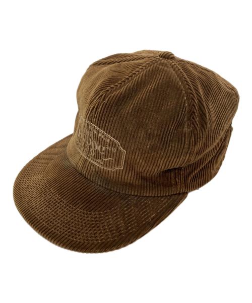 THE H.W.DOG&CO.（エイチダブリュードッグアンドコー）THE H.W.DOG&CO. (エイチダブリュードッグアンドコー) コーデュロイキャップ 日本製 ブラウンの古着・服飾アイテム