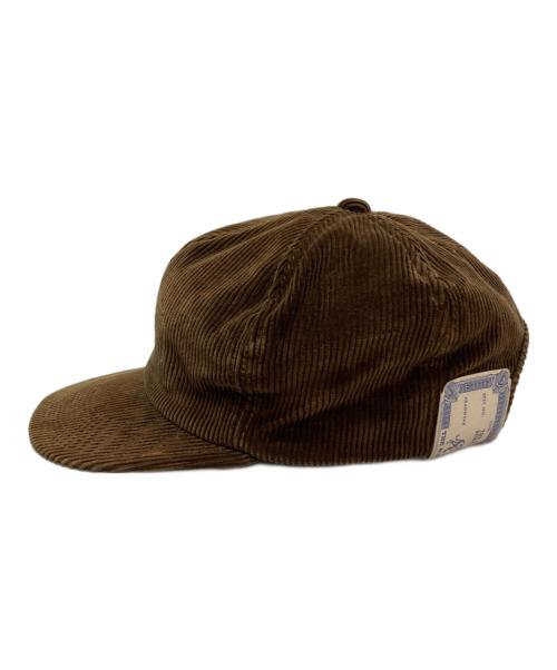 THE H.W.DOG&CO.（エイチダブリュードッグアンドコー）THE H.W.DOG&CO. (エイチダブリュードッグアンドコー) コーデュロイキャップ 日本製 ブラウンの古着・服飾アイテム