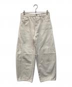 GUCCIグッチ）の古着「25SS Balloon jeans（バルーンジーンズ）」｜ホワイト