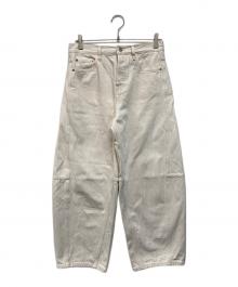 GUCCI（グッチ）の古着「25SS Balloon jeans（バルーンジーンズ）」｜ホワイト