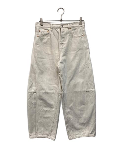 GUCCI（グッチ）GUCCI (グッチ) 25SS Balloon jeans（バルーンジーンズ） ホワイト サイズ:24の古着・服飾アイテム