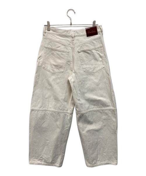 GUCCI（グッチ）GUCCI (グッチ) 25SS Balloon jeans（バルーンジーンズ） ホワイト サイズ:24の古着・服飾アイテム