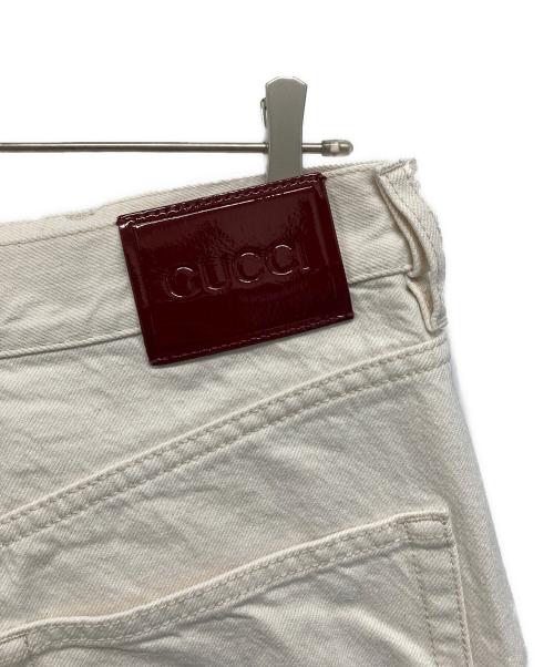 GUCCI（グッチ）GUCCI (グッチ) 25SS Balloon jeans（バルーンジーンズ） ホワイト サイズ:24の古着・服飾アイテム