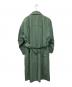 Yves Saint Laurent (イヴサンローラン) ステンカラーコート グリーン サイズ:S：15000円