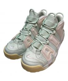 NIKE（ナイキ）の古着「Women's AIR MORE UPTEMPO "BARLEY GREEN"（ ウィメンズ エア モア アップテンポ "ベアリー グリーン" ）」｜アイボリー×ホワイト