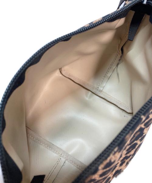 Herve Chapelier（エルベシャプリエ）Herve Chapelier (エルベシャプリエ) レオパード柄ショルダーバッグ ブラウンの古着・服飾アイテム