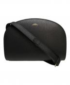 A.P.C.アーペーセー）の古着「Demi-Lune（ドゥミリュンヌ） ショルダーバッグ」｜ブラック