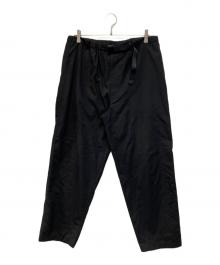 ENNOY（エンノイ）の古着「WOOL BLEND RIP STOP EASY PANTSイージーパンツ」｜ブラック