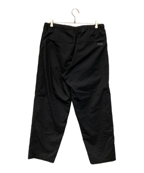 ENNOY（エンノイ）ENNOY (エンノイ) WOOL BLEND RIP STOP EASY PANTSイージーパンツ ブラック サイズ:Lの古着・服飾アイテム