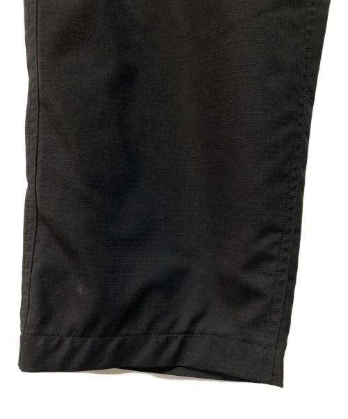 ENNOY（エンノイ）ENNOY (エンノイ) WOOL BLEND RIP STOP EASY PANTSイージーパンツ ブラック サイズ:Lの古着・服飾アイテム