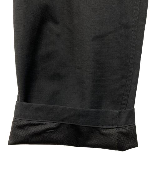 ENNOY（エンノイ）ENNOY (エンノイ) WOOL BLEND RIP STOP EASY PANTSイージーパンツ ブラック サイズ:Lの古着・服飾アイテム