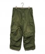 WTAPSダブルタップス）の古着「25AW MILT0001 TROUSERS(ミル0001・トラウザーズ)」｜カーキ