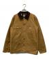 CarHartt（カーハート）の古着「裏地ネイティブ柄 ミシガンチョアコート」｜ベージュ