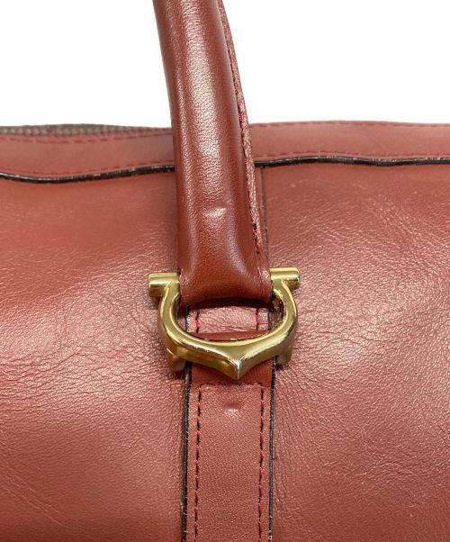 Cartier（カルティエ）Cartier (カルティエ) マストライン ミニボストンバッグ ボルドーの古着・服飾アイテム