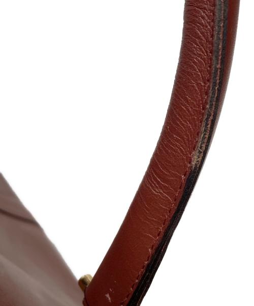 Cartier（カルティエ）Cartier (カルティエ) マストライン ミニボストンバッグ ボルドーの古着・服飾アイテム