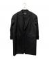 JUNYA WATANABE COMME des GARCONS（(ジュンヤワタナベ コムデギャルソン）の古着「オーバーサイズチェスターコート 日本製」｜ブラック