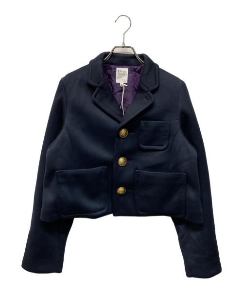RHODOLIRION（ロドリリオン）RhodolirioN (ロドリリオン) NAVY BLAZER DOUBLE KNIT(ネイビー ブレザー ダブル ニット) ネイビー サイズ:SIZE 1の古着・服飾アイテム