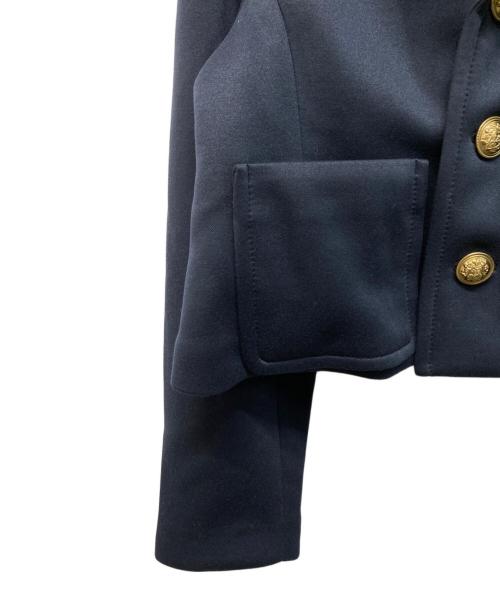 RHODOLIRION（ロドリリオン）RhodolirioN (ロドリリオン) NAVY BLAZER DOUBLE KNIT(ネイビー ブレザー ダブル ニット) ネイビー サイズ:SIZE 1の古着・服飾アイテム