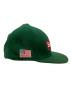 中古・古着 Supreme (シュプリーム) New Era (ニューエラ) WOOLRICH BOX LOGO CAP(ウールリッチ ボックス ロゴ キャップ) グリーン：10000円