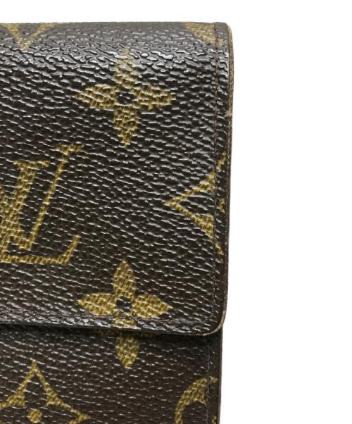 LOUIS VUITTON（ルイ ヴィトン）LOUIS VUITTON (ルイ ヴィトン) 3つ折り財布 ブラウンの古着・服飾アイテム