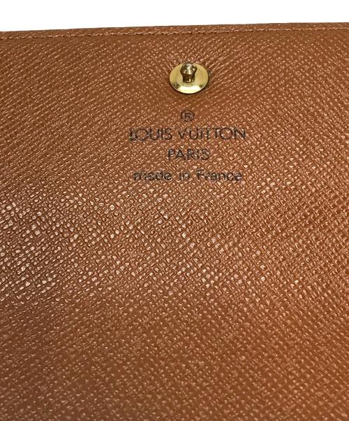 LOUIS VUITTON（ルイ ヴィトン）LOUIS VUITTON (ルイ ヴィトン) 3つ折り財布 ブラウンの古着・服飾アイテム