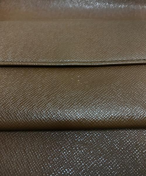 LOUIS VUITTON（ルイ ヴィトン）LOUIS VUITTON (ルイ ヴィトン) 3つ折り財布 ブラウンの古着・服飾アイテム