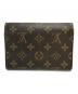 LOUIS VUITTON (ルイ ヴィトン) 3つ折り財布 ブラウン：15000円