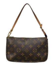 LOUIS VUITTON（ルイ ヴィトン）の古着「ポシェット・アクセソワール　ポシェット」｜ブラウン