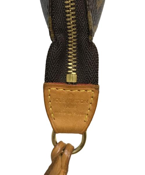 LOUIS VUITTON（ルイ ヴィトン）LOUIS VUITTON (ルイ ヴィトン) ポシェット・アクセソワール　ポシェット ブラウンの古着・服飾アイテム