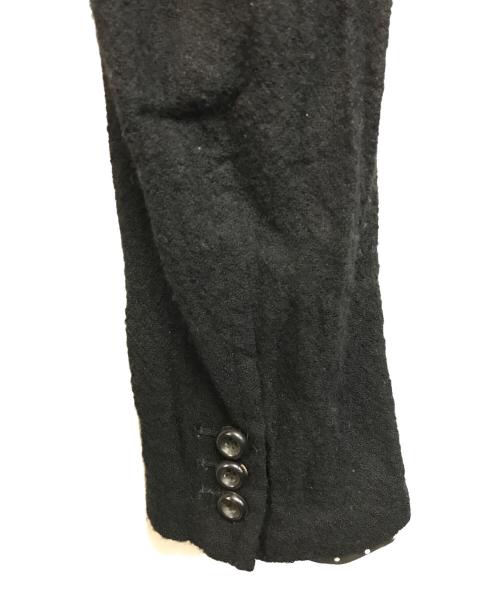 tricot COMME des GARCONS（トリココムデギャルソン）tricot COMME des GARCONS (トリココムデギャルソン) 裏地ドット縮絨2Bジャケット ウール ブラック サイズ:Sの古着・服飾アイテム