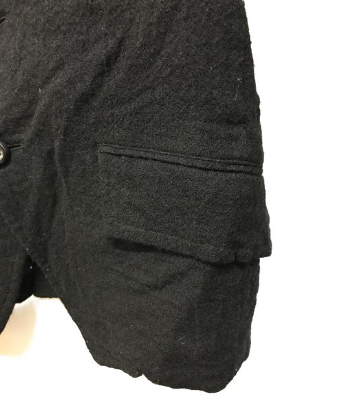 tricot COMME des GARCONS（トリココムデギャルソン）tricot COMME des GARCONS (トリココムデギャルソン) 裏地ドット縮絨2Bジャケット ウール ブラック サイズ:Sの古着・服飾アイテム