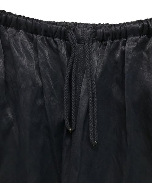 ASTRAET（アストラット）ASTRAET (アストラット) サテン キリカエ イージーワイドパンツ ネイビー サイズ:SIZE 1の古着・服飾アイテム