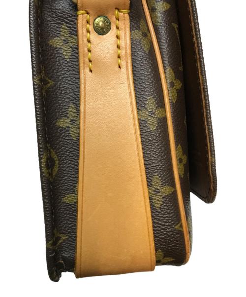 LOUIS VUITTON（ルイ ヴィトン）LOUIS VUITTON (ルイ ヴィトン) カルトシエールMM　ショルダーバッグ ブラウンの古着・服飾アイテム
