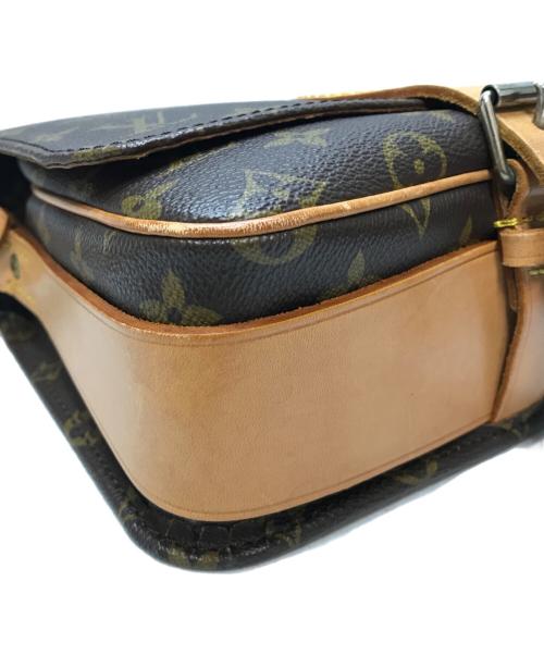 LOUIS VUITTON（ルイ ヴィトン）LOUIS VUITTON (ルイ ヴィトン) カルトシエールMM　ショルダーバッグ ブラウンの古着・服飾アイテム