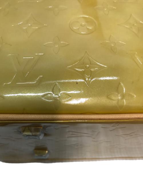LOUIS VUITTON（ルイ ヴィトン）LOUIS VUITTON (ルイ ヴィトン) モノグラムヴェルニ サットン　ボストンバッグ ルージュの古着・服飾アイテム